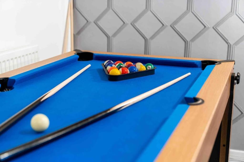✪Central✪6Bed✪ Parking✪Pool Table✪Private Patio ✪ Birmingham Buitenkant foto
